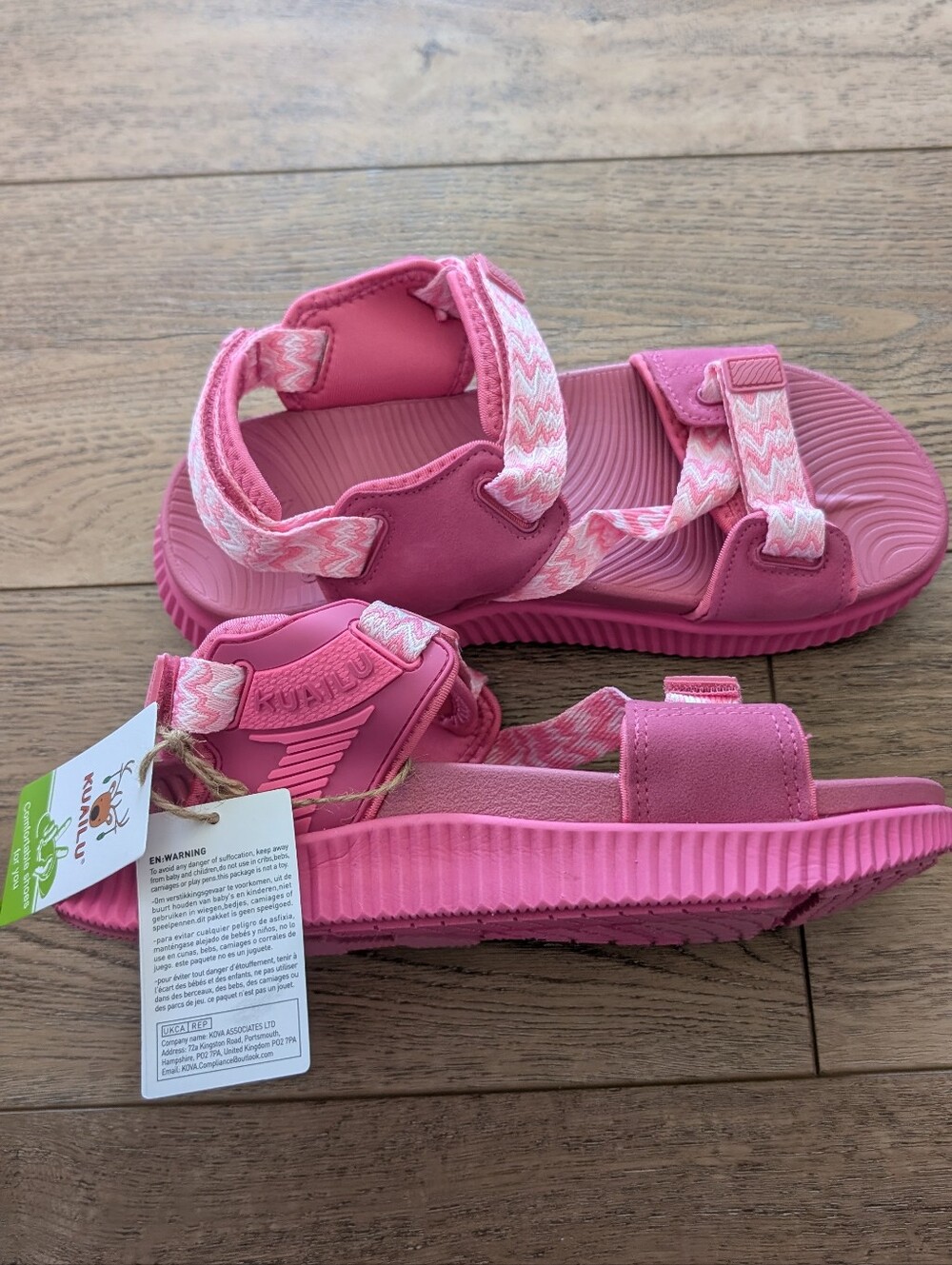 Women's Pink Outdoor Sandals - Unbranded